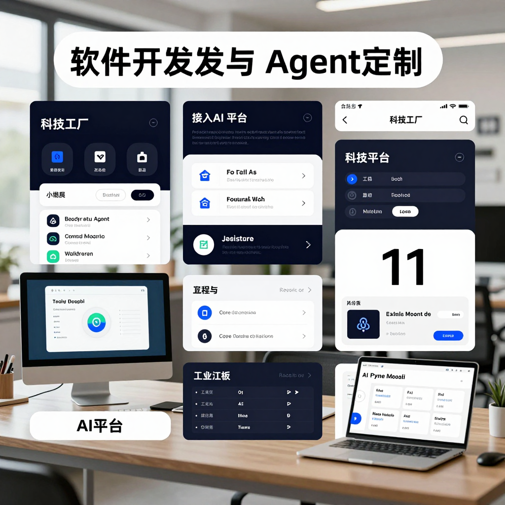 软件开发与Agent定制：科技工厂7天接入11大AI平台